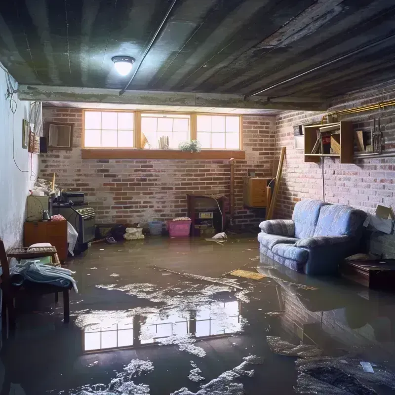 Flooded Basement Cleanup in Center City, MN